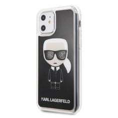 Karl Lagerfeld Karl Lagerfeld Iconic Glitter - Ohišje za iPhone 11 (črno)