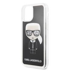 Karl Lagerfeld Karl Lagerfeld Iconic Glitter - Ohišje za iPhone 11 Pro Max (črno)