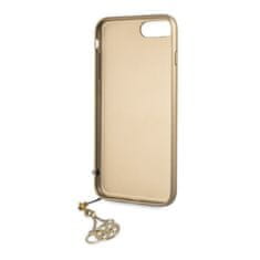 Guess Guess 4G Charms Collection - etui za iPhone 8 Plus / 7 Plus z obeskom (rjav)