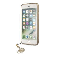 Guess Guess 4G Charms Collection - etui za iPhone 8 Plus / 7 Plus z obeskom (rjav)