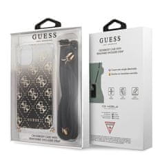 Guess Guess 4G Gradient Hard Case - Ohišje s snemljivo vrvico za iPhone 11 Pro (črno)