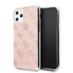 Guess Guess 4G Glitter - Ohišje za iPhone 11 Pro Max (roza)