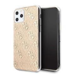 Guess Guess 4G Glitter - Ohišje za iPhone 11 Pro (zlato)