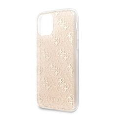 Guess Guess 4G Glitter - Ohišje za iPhone 11 Pro (zlato)