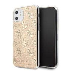 Guess Guess 4G Glitter - Ohišje za iPhone 11 (zlato)