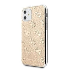 Guess Guess 4G Glitter - Ohišje za iPhone 11 (zlato)