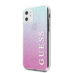 Guess Guess Glitter Gradient - Ohišje za iPhone 11 (roza/modra)