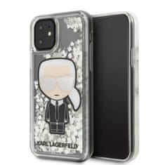 Karl Lagerfeld Karl Lagerfeld Glitter Glowdark Iconic - etui za iPhone 11