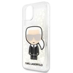 Karl Lagerfeld Karl Lagerfeld Glitter Glowdark Iconic - Ohišje za iPhone 11 Pro Max