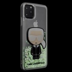 Karl Lagerfeld Karl Lagerfeld Glitter Glowdark Iconic - Ohišje za iPhone 11 Pro Max