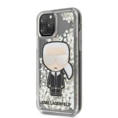 Karl Lagerfeld Karl Lagerfeld Glitter Glowdark Iconic - Ohišje za iPhone 11 Pro