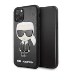 Karl Lagerfeld Karl Lagerfeld Iconic Karl Embossed Fullbody - ohišje za iPhone 11 Pro (črno)