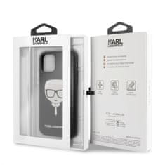 Karl Lagerfeld Karl Lagerfeld Dvoplastni ovitek z bleščicami - iPhone 11 Pro Case (črn)