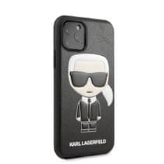 Karl Lagerfeld Karl Lagerfeld Iconic Karl Embossed Fullbody - ohišje za iPhone 11 Pro (črno)