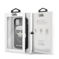 Karl Lagerfeld Karl Lagerfeld Iconic Karl Embossed Fullbody - ohišje za iPhone 11 Pro (črno)