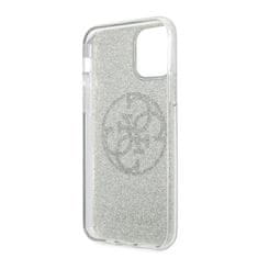 Guess Guess Circle Glitter 4G - Ohišje za iPhone 11 (kaki)