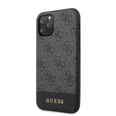 Guess Guess 4G Bottom Stripe Collection - Ohišje za iPhone 11 Pro (sivo)