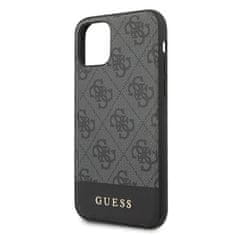 Guess Guess 4G Bottom Stripe Collection - Ohišje za iPhone 11 Pro Max (sivo)