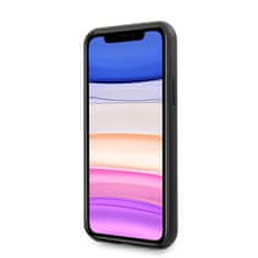 Karl Lagerfeld Karl Lagerfeld Saffiano z zatičem Ikonik - etui za iPhone 11 (črn)