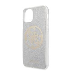 Guess Ohišje Guess Circle Glitter 4G - iPhone 11 Pro (svetlo sivo)