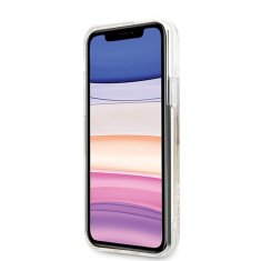 Guess Guess Gradientni tekoči bleščice z logotipom kroga - ohišje za iPhone 11