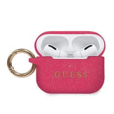 Guess Silikonsko ohišje Guess - Ohišje za AirPods Pro (fuksija)