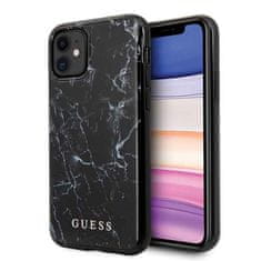 Guess Guess Marble - Ohišje za iPhone 11 (črno)