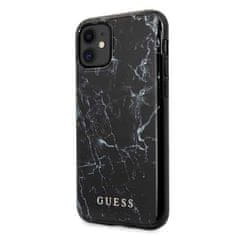 Guess Guess Marble - Ohišje za iPhone 11 (črno)