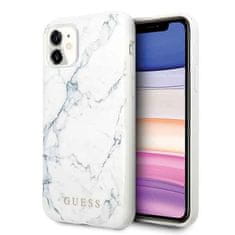 Guess Guess Marble - etui za iPhone 11 (bel)