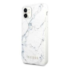 Guess Guess Marble - etui za iPhone 11 (bel)