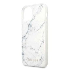 Guess Guess Marble - etui za iPhone 11 (bel)