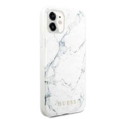 Guess Guess Marble - etui za iPhone 11 (bel)