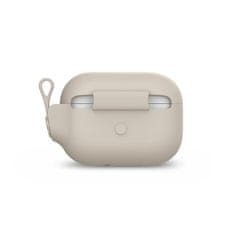 Moshi Moshi Pebbo - Ovitek za AirPods Pro s snemljivim zapestnim trakom (Savanna Beige)