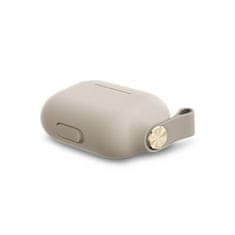 Moshi Moshi Pebbo - Ovitek za AirPods Pro s snemljivim zapestnim trakom (Savanna Beige)