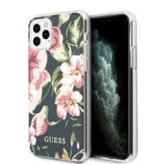 Guess Guess Flower Shiny Collection N3 - Ohišje za iPhone 11 Pro (mornarska)