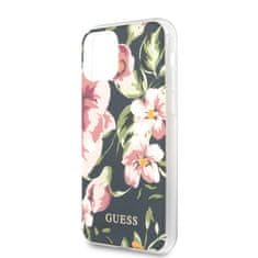 Guess Guess Flower Shiny Collection N3 - Ohišje za iPhone 11 Pro (mornarska)