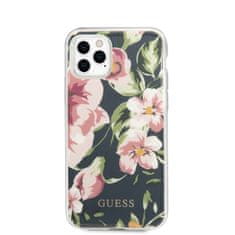 Guess Guess Flower Shiny Collection N3 - Ohišje za iPhone 11 Pro (mornarska)