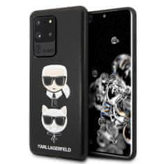 Karl Lagerfeld Karl Lagerfeld reliefno ohišje Karl &amp; Choupette - Ohišje za Samsung Galaxy S20 Ultra