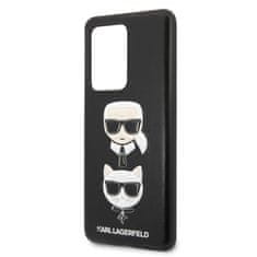 Karl Lagerfeld Karl Lagerfeld reliefno ohišje Karl &amp; Choupette - Ohišje za Samsung Galaxy S20 Ultra