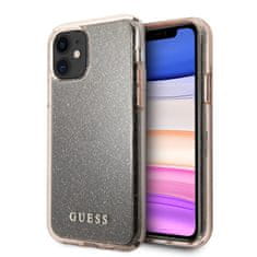 Guess Ohišje Guess z bleščicami - Ohišje za iPhone 11 (roza)