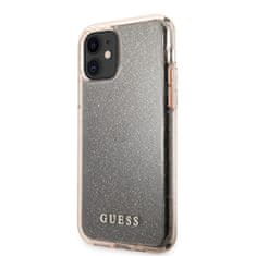 Guess Ohišje Guess z bleščicami - Ohišje za iPhone 11 (roza)