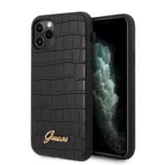 Guess Ohišje Guess Croco - Ohišje za iPhone 11 Pro (črno)