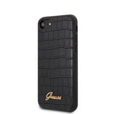 Guess Ohišje Guess Croco - Ohišje za iPhone SE 2020 / 8 / 7 (črno)