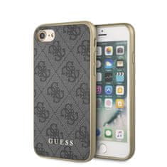 Guess Zbirka Guess 4G Charms - Ohišje za iPhone iPhone SE 2022 / SE 2020 / 8 / 7 (sivo)