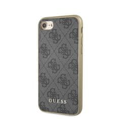 Guess Zbirka Guess 4G Charms - Ohišje za iPhone iPhone SE 2022 / SE 2020 / 8 / 7 (sivo)