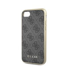 Guess Zbirka Guess 4G Charms - Ohišje za iPhone iPhone SE 2022 / SE 2020 / 8 / 7 (sivo)