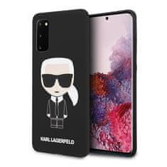 Karl Lagerfeld Karl Lagerfeld Silikonsko ohišje Iconic - Samsung Galaxy S20 (črno)