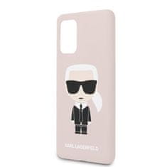 Karl Lagerfeld Karl Lagerfeld Silikonsko ohišje Iconic - Samsung Galaxy S20+ (roza)