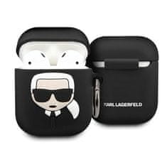 Karl Lagerfeld Karl Lagerfeld - Ohišje za Apple Airpods (črno)