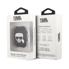 Karl Lagerfeld Karl Lagerfeld - Ohišje za Apple Airpods (črno)